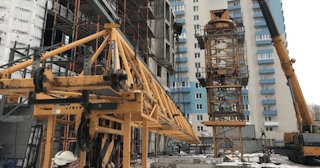Демонтаж башенного крана в донском - услуги по демонтажу от Сварной-Днс от 1556 руб.